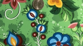 SG Floral 3 Green cc