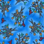 Keep Us Together Tree Metallic Allover LG-0007M designed by Loretta Gould