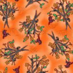 Keep Us Together Tree Metallic Allover LG-0007M designed by Loretta Gould