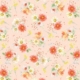 Fabric featuring birds, bees, flowers, honeycomb, and picnic plaids in soft pastel colors—ideal for garden-themed projects. 54435-2