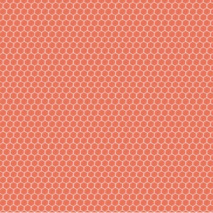 Fabric featuring birds, bees, flowers, honeycomb, and picnic plaids in soft pastel colors—ideal for garden-themed projects. 54437-5