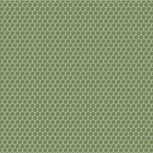 Fabric featuring birds, bees, flowers, honeycomb, and picnic plaids in soft pastel colors—ideal for garden-themed projects. 54437-7