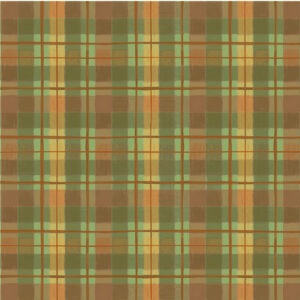 Scenic landscape fabric featuring mountains, lakes, plaid, and nature textures—ideal for outdoor-themed projects. 54502-5