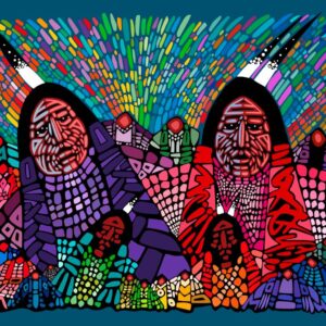 Wisdom, an elder couple