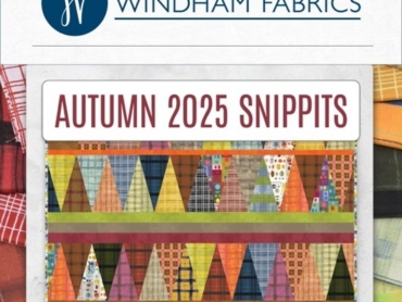 Windham Fabrics Autumn 2025 Catalogue featuring floral, seasonal, and themed fabric collections, available at International Textiles in Canada.