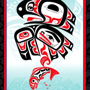 Discover Eagle’s Word, the latest Indigenous fabric collection from Elizabeth’s Studio — now available for pre-order in Canada through International Textiles Ltd. 53001 Black