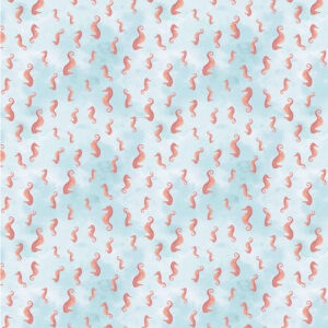 Deep Sea fabric by Windham Fabrics – ocean and sea fabric featuring whales, orcas, and coral reefs, available in limited stock at International Textiles Ltd, Canada. 55260D-3