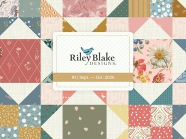 Riley Blake R1 2026 fabric catalogue, now available in Canada at International Textiles Ltd
