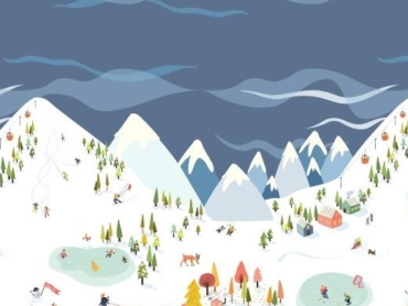 Sweater Weather fabric collection by Tamara Kate is now available at International Textiles in Canada